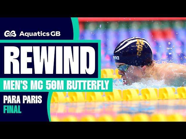 Men's 50m Butterfly Para Paris Final | Aquatics GB Swimming Championships 2024