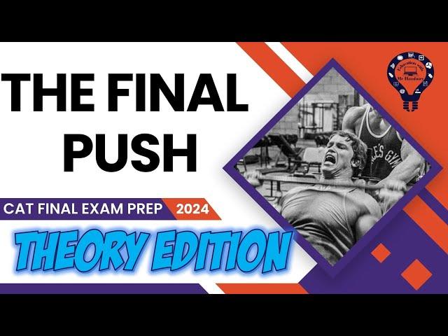 The Final Push | Grade 12 | Theory Section A