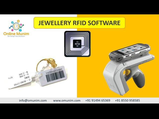 JEWELLERY RFID MANAGEMENT, TALLY JEWELLERY STOCK BY RFID TAGS, #RFID #JEWELLERY SOFTWARE