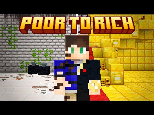 Minecraft but I become the RICHEST PLAYER [FULL MOVIE]