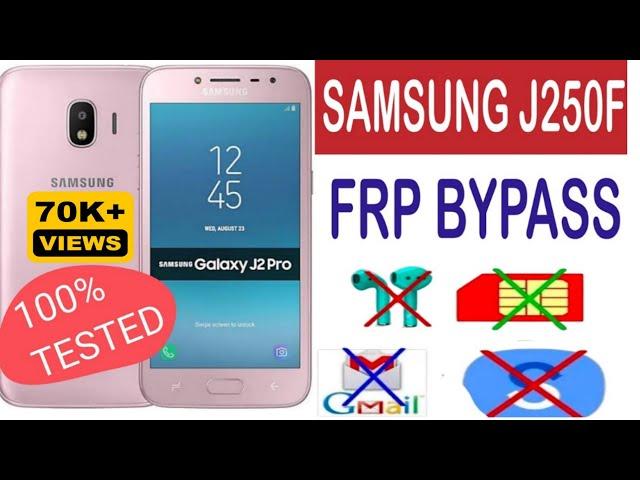 Samsung j250f frp bypass 2023 / Samsung j2 pro frp bypass