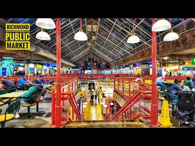 Vancouver Walk  - Richmond Public Market (Narrated)