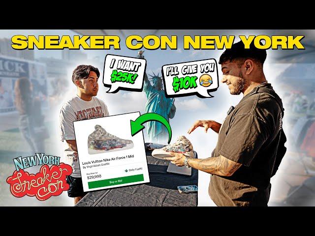 BUYING SNEAKERS AT WORLD’S BIGGEST SNEAKER SHOW IN NEW YORK CITY!! (SNEAKER CON NYC 2024)