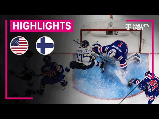 USA - Finnland | IIHF U20-Eishockey-WM | MAGENTA SPORT