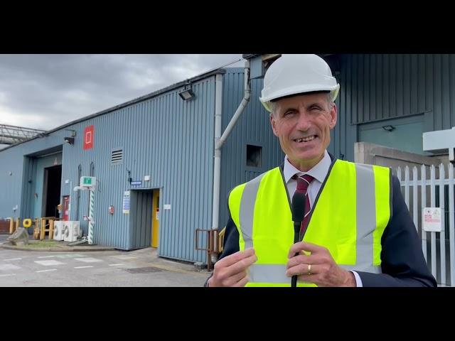 Bill Esterson MP visits Tata Steel Shotton