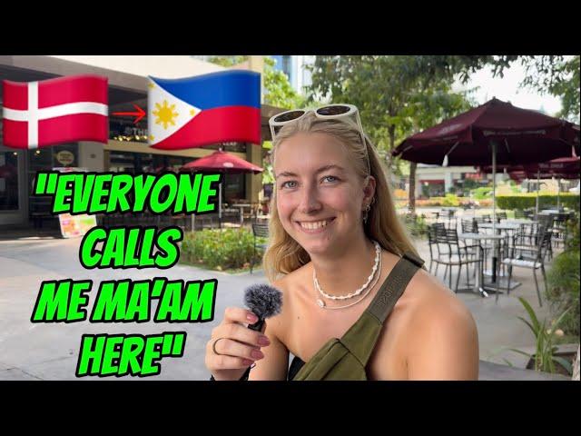 Why this 23 y/o Danish woman says Filipinos are MORE RESPECTFUL after 2 days in the Philippines!