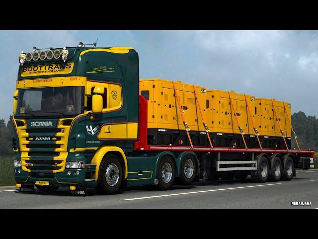ETS2 Mods 1.50 2014 Scania R520 V8 Sound Pack