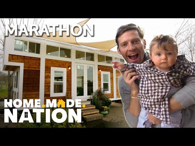 "What a DISASTER" 3 Tiny Homes BIG PROBLEMS *Marathon* | Tiny House Nation | Home.Made.Nation