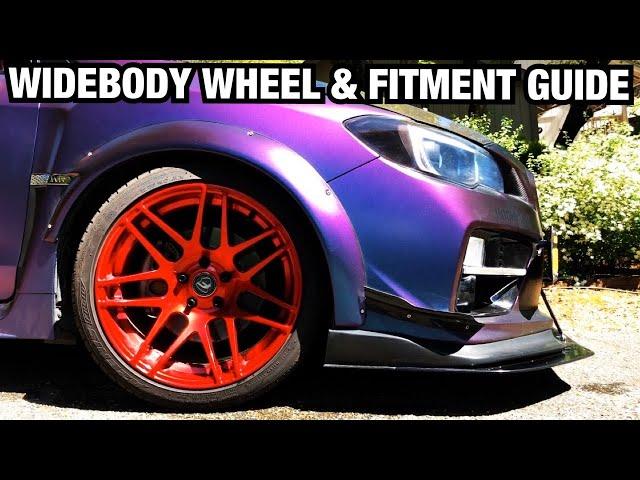 Subaru WRX/STI HT AUTO FENDER FLARES Wheel And Tire Fitment Guide!