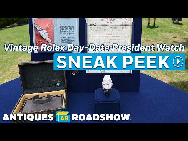 Preview: Rolex Day-Date President Watch | Cheekwood Estate & Gardens, Hr 2 | ANTIQUES ROADSHOW | PBS