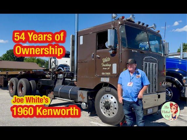 Same Owner for 54 Years: Joe White's 1960 Kenworth K-523 Cabover Truck Tour