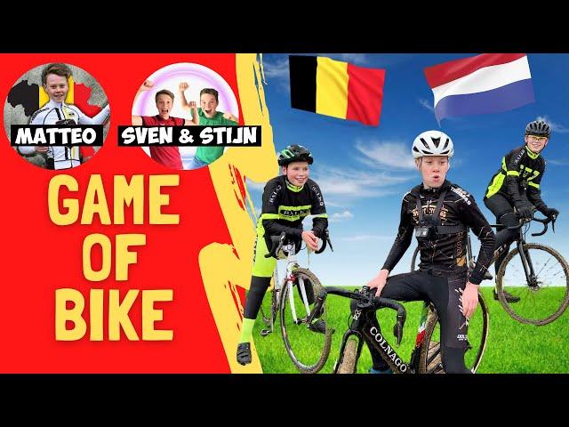 GAME OF BIKE  | MATTEO DECLERCQ from  BELGIUM vs HOLLAND - who has the best cyclocross skills ?