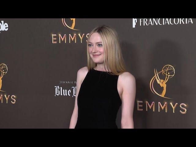 Dakota Fanning, Mark Duplass, Sheryl Lee Ralph hit pre-Emmy party red carpet in Beverly Hills