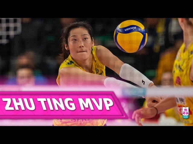 ZHU TING MVP, all points in Vallefoglia - Conegliano | Lega Volley Femminile 2024/25