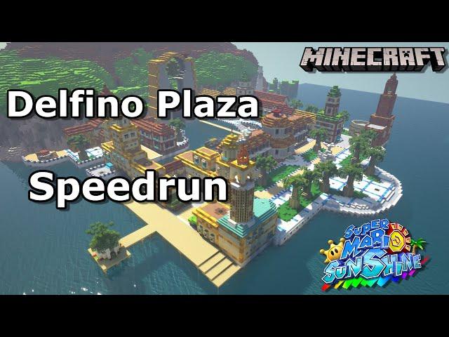 Minecraft Delfino Plaza Speedrun