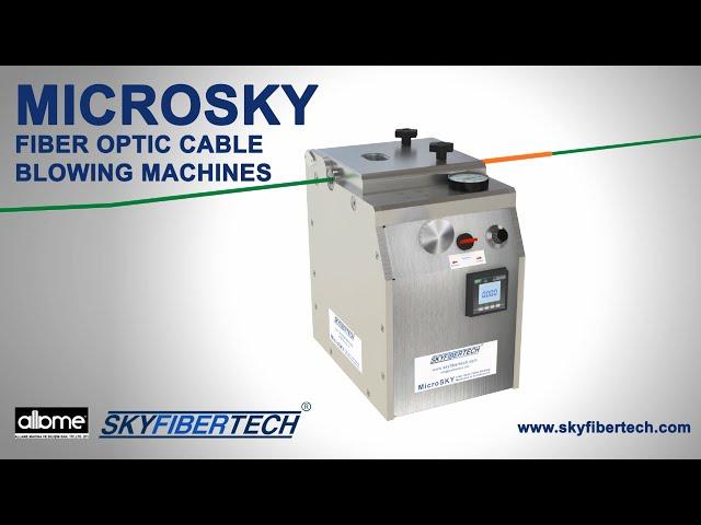 MicroSKY Fiber Blowing Machine