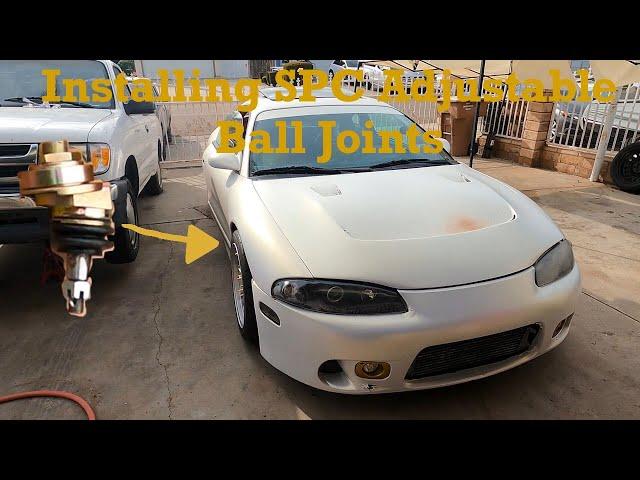 Installing SPC Adjustable Ball Joints On My Eclipse