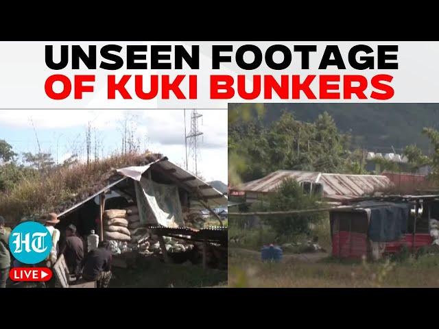 Manipur LIVE: Inside Visuals Of Kuki Bunkers In Kangpokpi | Meitei | Manipur News | India News