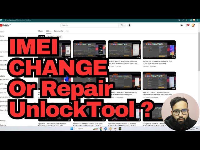 Repair IMEI MTK New Security By UnlockTool - imei change illegal ?