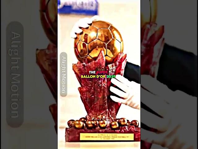 The GOAT will win the super ballon d’or 2029  #shorts #football#superballond’or#viral