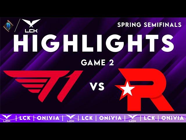T1 vs KT Game 2 Highlights | LCK Spring Semifinals 2025 | T1 vs KT Rolster by Onivia