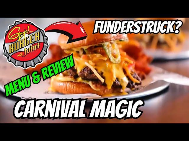 Carnival Magic | Guy's Burger Joint | Menu and Review