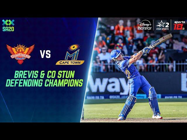 Match Highlights | SEC vs MICT | SA20 | Disney hotstar, star sports and sports18