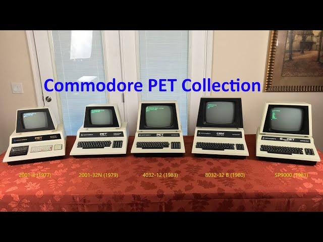 Show and Tell: My Commodore PET Collection