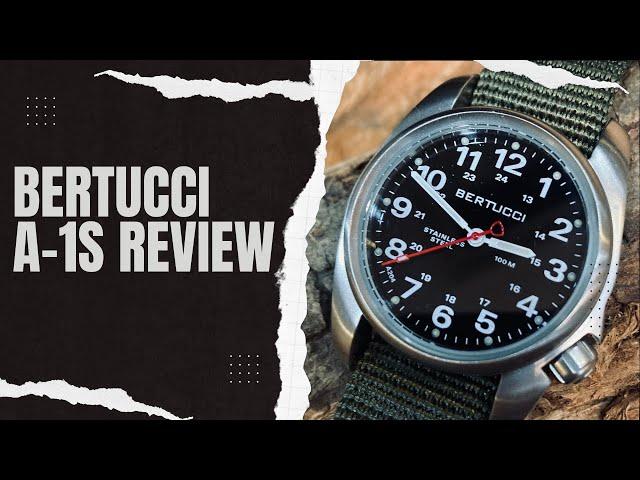 Bertucci A-1S 36mm Field Watch Review