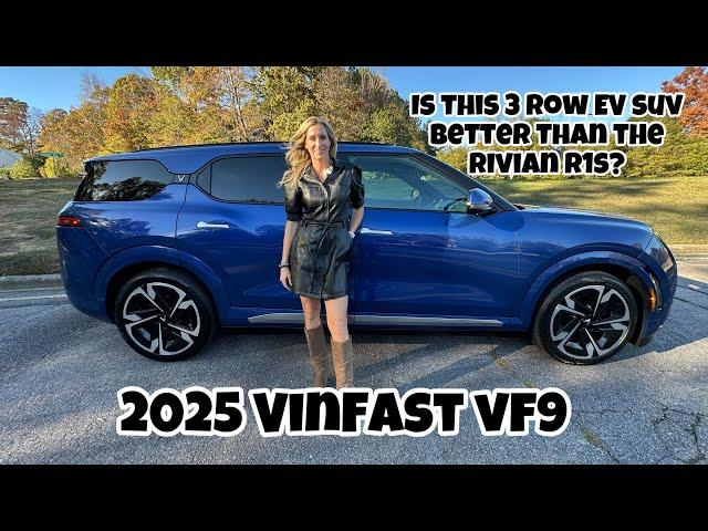 2025 VinFast VF9 Walk Around Tour and Drive - Is this the BEST EV for families?