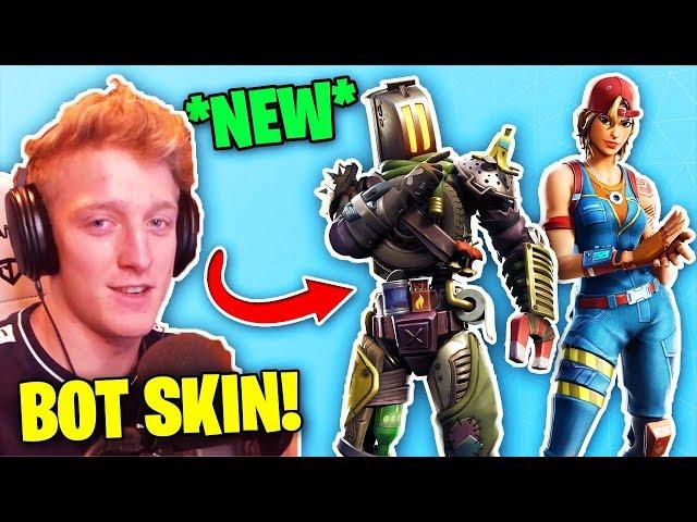 TFUE REACTS TO *NEW* "KITBASH" & "SPARKPLUG" SKINS! | Fortnite Moments