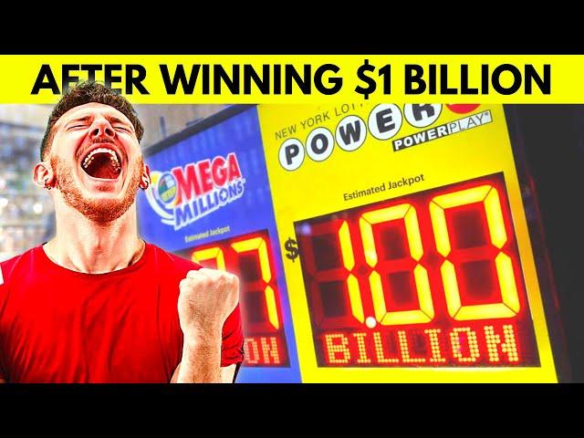 What To Do IMMEDIATELY After Winning $1 BILLION Lottery Jackpot