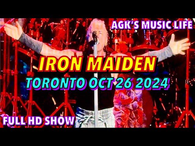 Iron Maiden (Full HD Show) Oct 26 2024, Toronto #ironmaiden #vinylcommunity