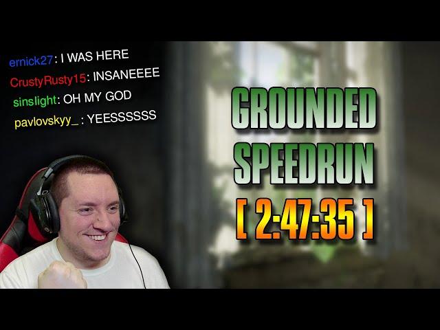 The Last of Us Speedrun for Grounded mode Glitchless (2:47:35)