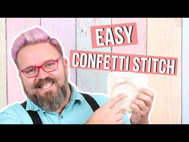 Beginner's Guide to Cross Stitch Confetti Stitches | Caterpillar Cross Stitch