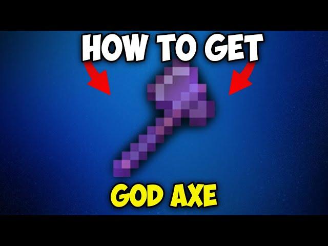 How to get GOD AXE in minecraft | GOD AXE