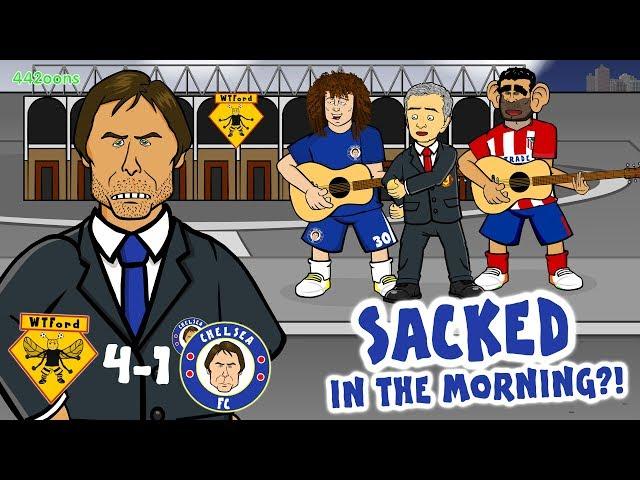 CONTE - SACKED IN THE MORNING?! (Watford vs Chelsea 4-1)