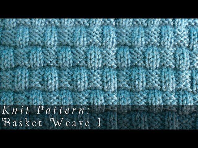 Basket Weave 1 | Knit Pattern