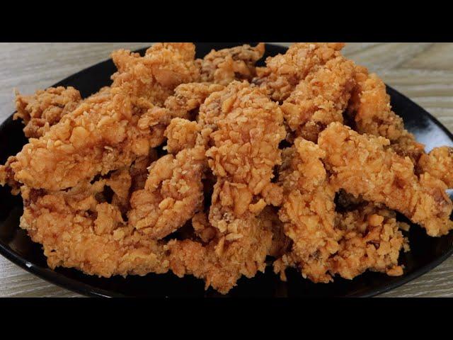 Secret for the Best Crispy Fried Chicken Recipe with Basic Ingredients