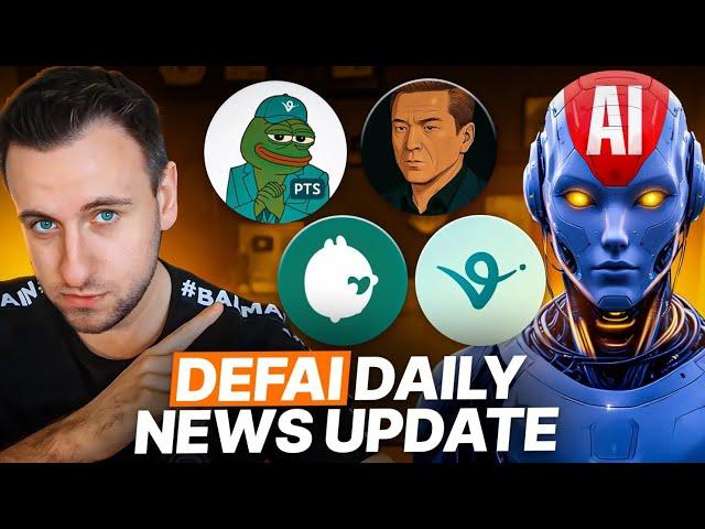 DEFAI Daily News: Virtuals Protocol (Genesis Launchpad), Solace, Axelrod & More AI Agents