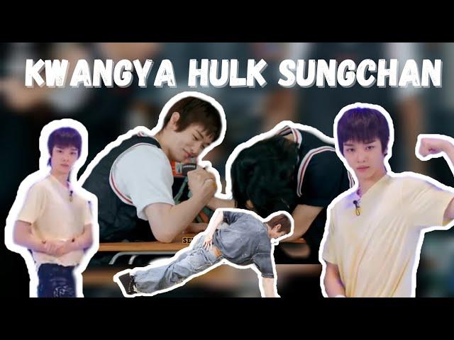 Sungchan is the "Kwangya Hulk" | RIIZE | Jung Sungchan| Sungchan