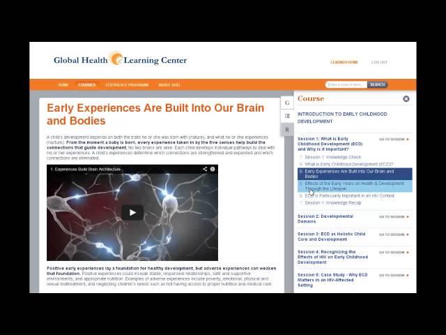 Early Childhood Development Course Series Demo