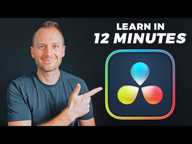 DaVinci Resolve Beginners Tutorial 2024: Edit like a PRO for FREE!