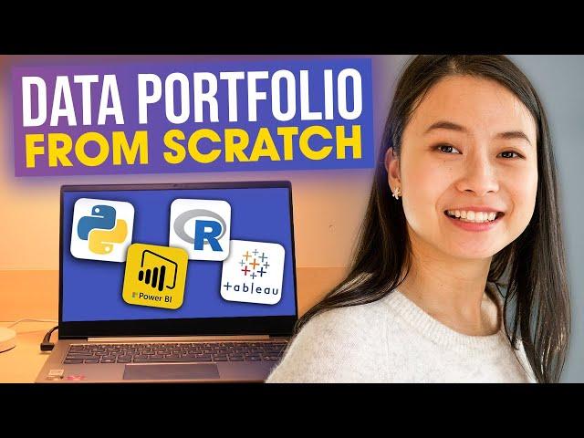  Build Awesome Data Analytics Portfolio from Scratch in 2022 // 4 Portfolio project ideas