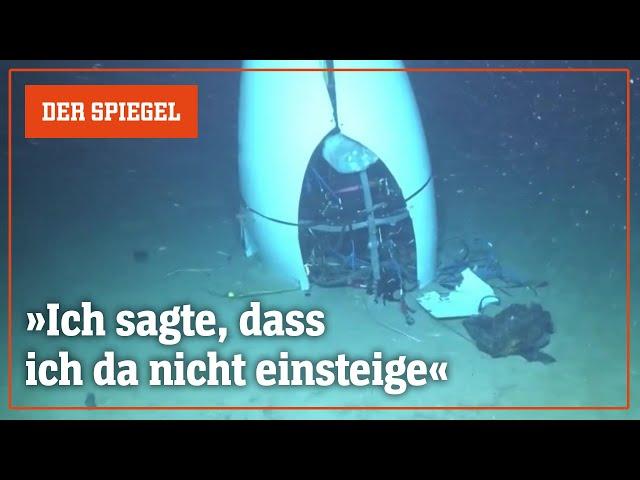 Untergang der »Titan«: Aufnahmen des Wracks | DER SPIEGEL