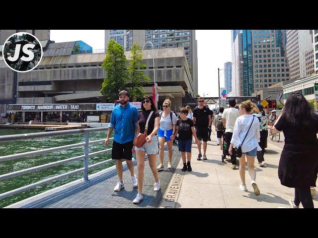 Dundas Square to Harbourfront Centre at the Lake  | Toronto Walk