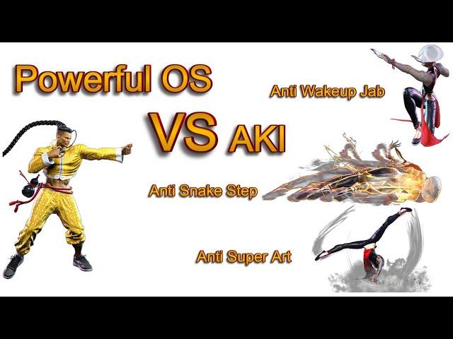 Street Fighter 6 : Jamie powerful OS in Corner Vs AKI