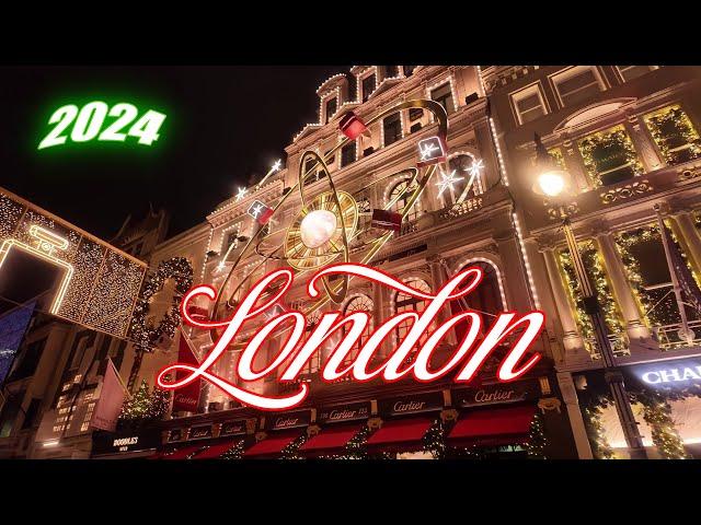 Exploring London’s Enchanting Christmas Lights 2024: A Festive Walking Tour