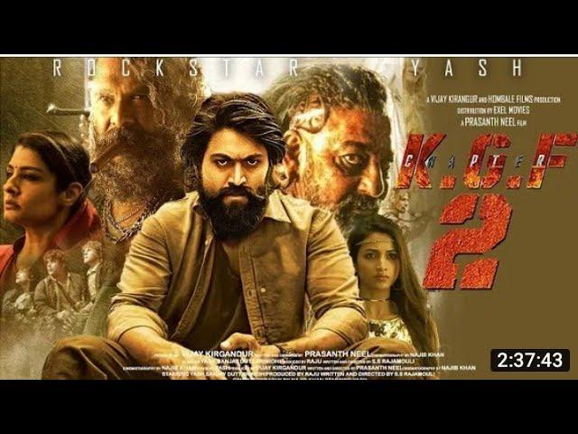 KGF chapter 2 full movie hd 2022 Yash Raj