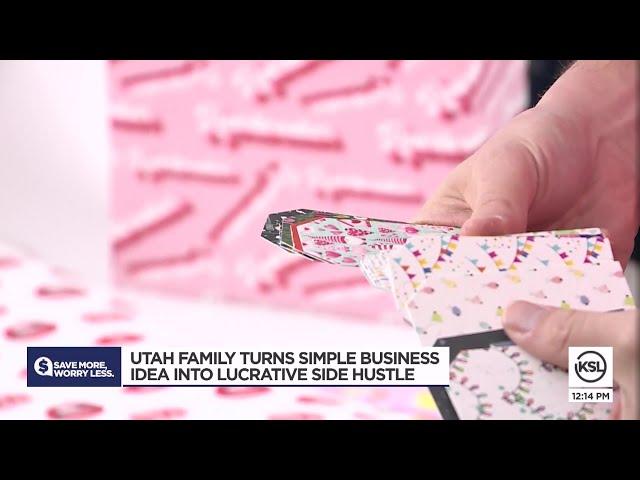 Utah family turns business idea into successful side hustle